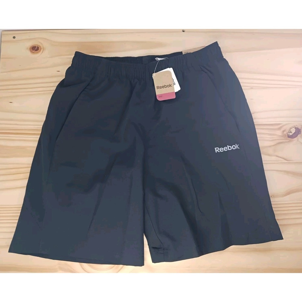 Reebok Playdry Shorts Men's Sz Small Sport Wind Breaker Gym Regular Fit NWT